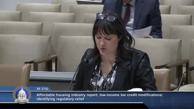 Minnesota Senate reviews affordable housing bill amid financial distress for nonprofits