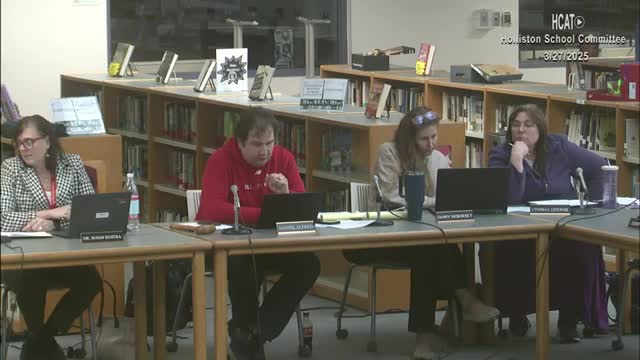 Math Curriculum Subcommittee reviews diverse learning strategies for Halston students