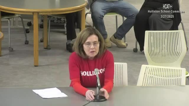 Holliston parents urge school committee to reconsider schedule changes for students