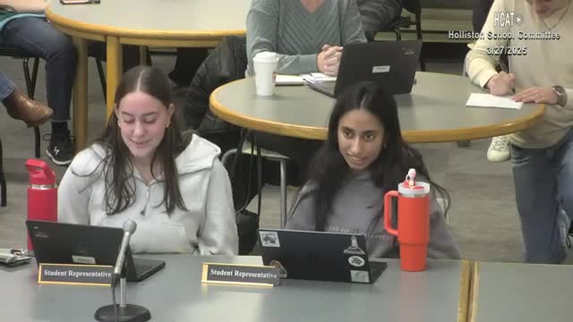 Holliston School discusses AB schedule amid student and parent concerns