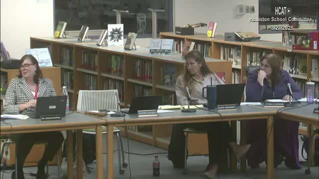 School Committee clarifies eighth grade math structure amid de leveling concerns