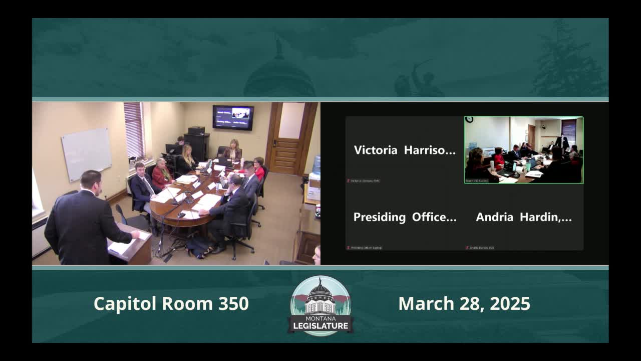Montana committee debates signature gatherer disclosure bill amidst harassment concerns