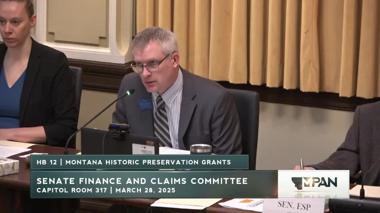 Montana lawmakers consider House Bill 12 for historic building restorations