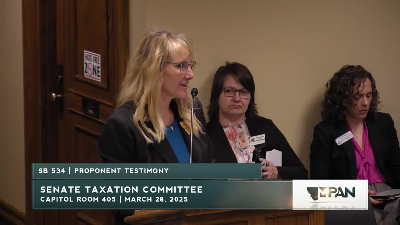 Senate Bill 539 seeks to reform property tax assessment methods in Montana