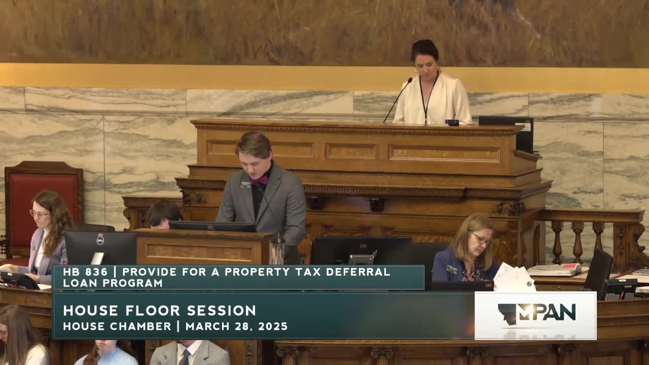 House Committee advances property tax deferral loan program for seniors and military
