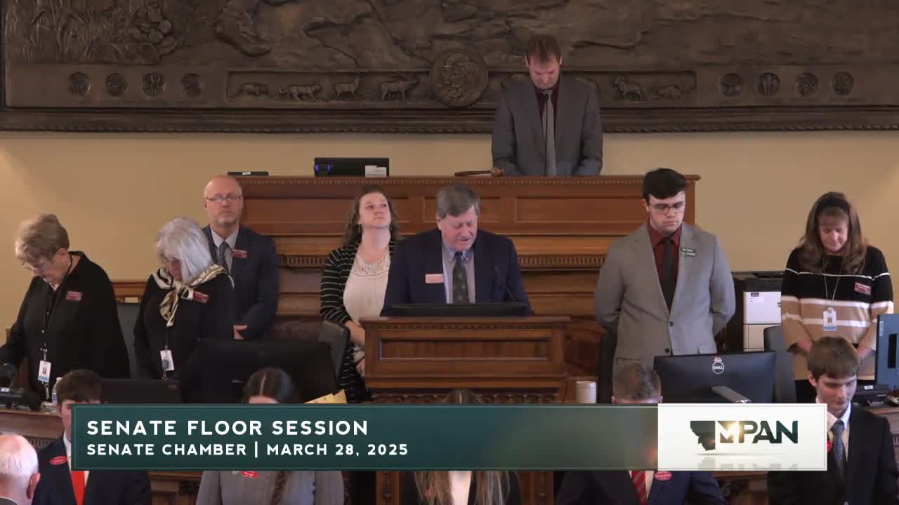 Montana Senate welcomes new pages and features talented violin performance