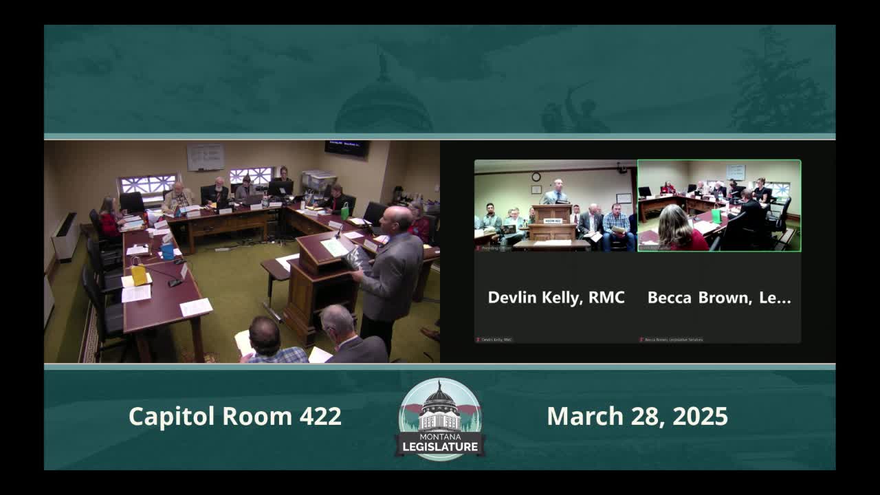 Senator Dunwell questions FBO fee inconsistencies at Helena Airport