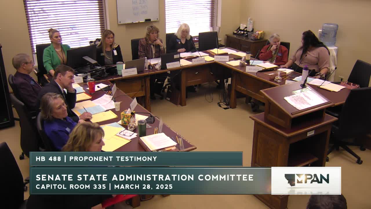 Supporters urge Montana committee to pass HB 488 for accessible voting rights