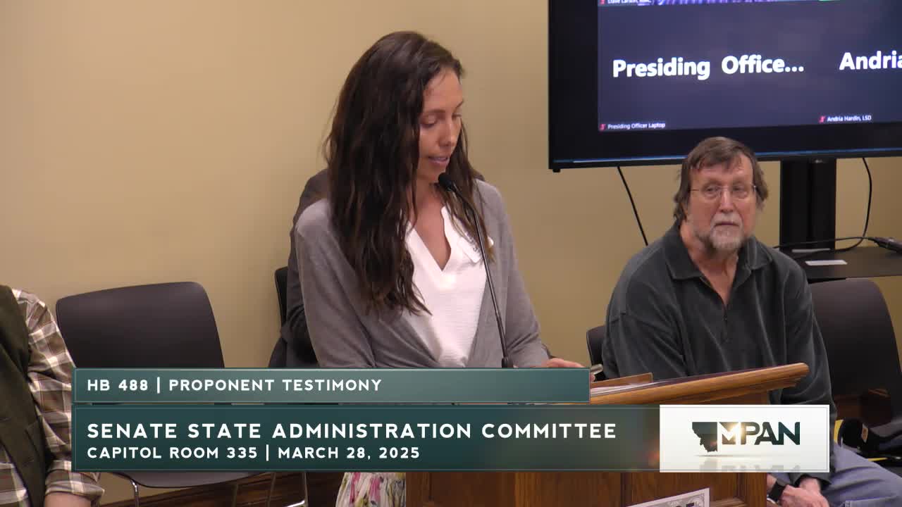 Montana advocates push for House Bill 488 to enhance voting access for disabled voters
