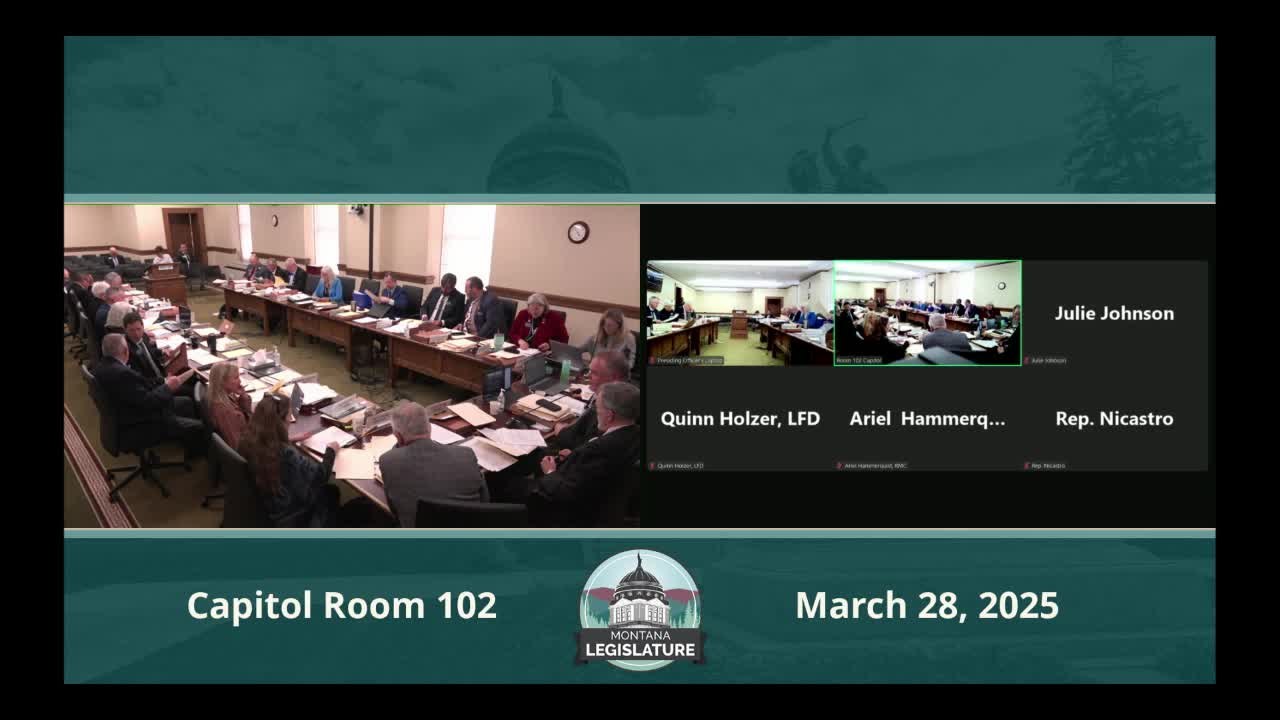 Montana budget amendment bill sparks debate over federal authority changes