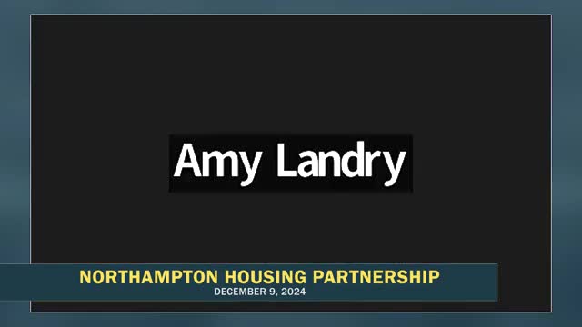 Northampton examines zoning reform and public housing strategies at recent meeting