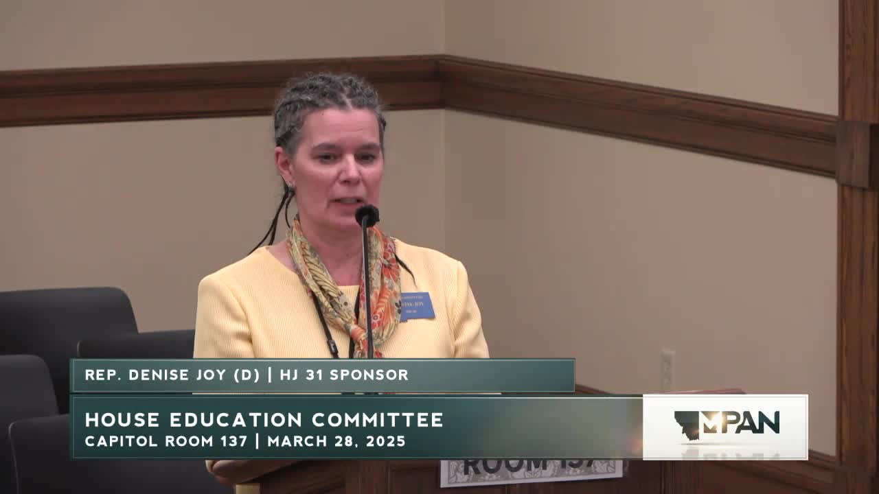 Montana lawmakers honor educational support professionals with House Joint Resolution