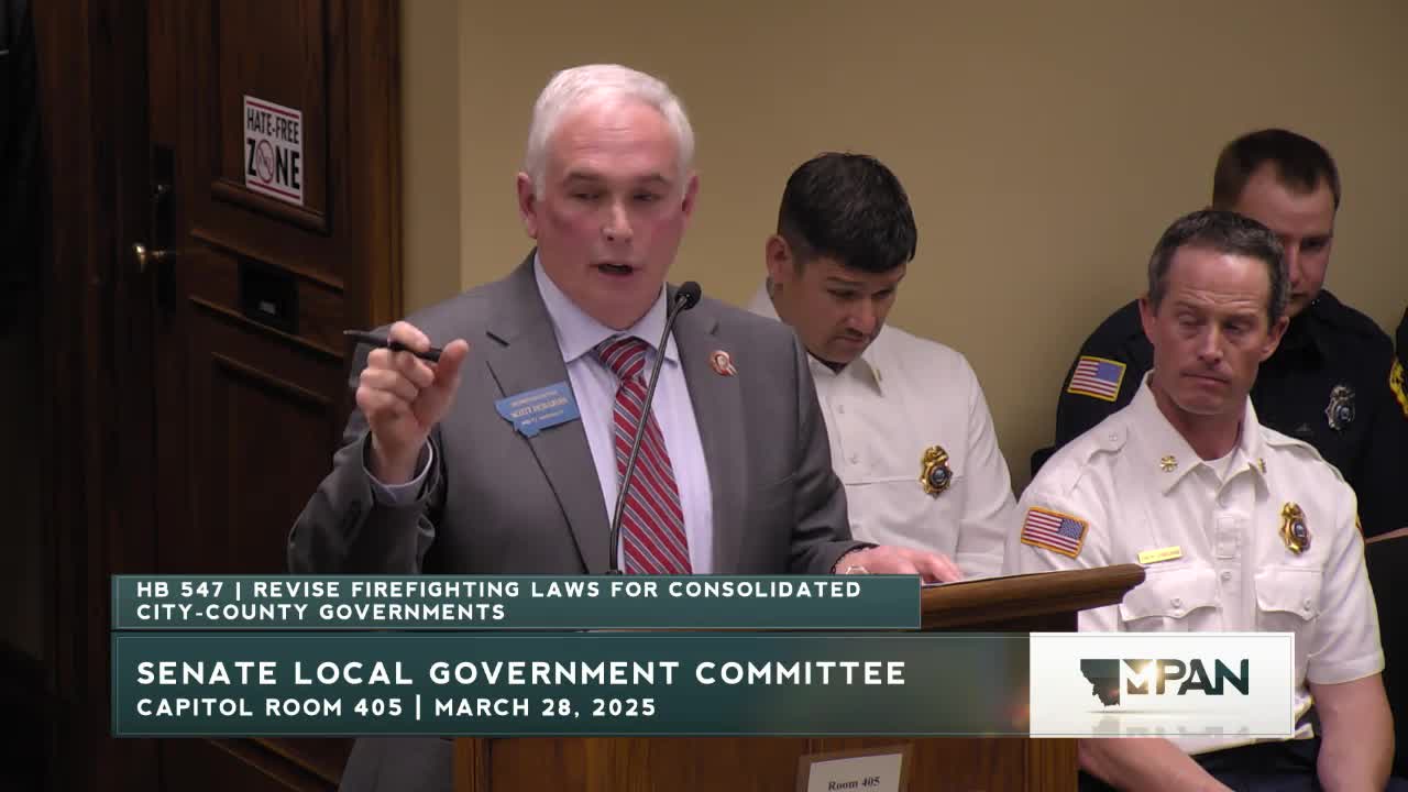 Butte Silver Bow supports House Bill 547 to enhance fire service coordination and safety