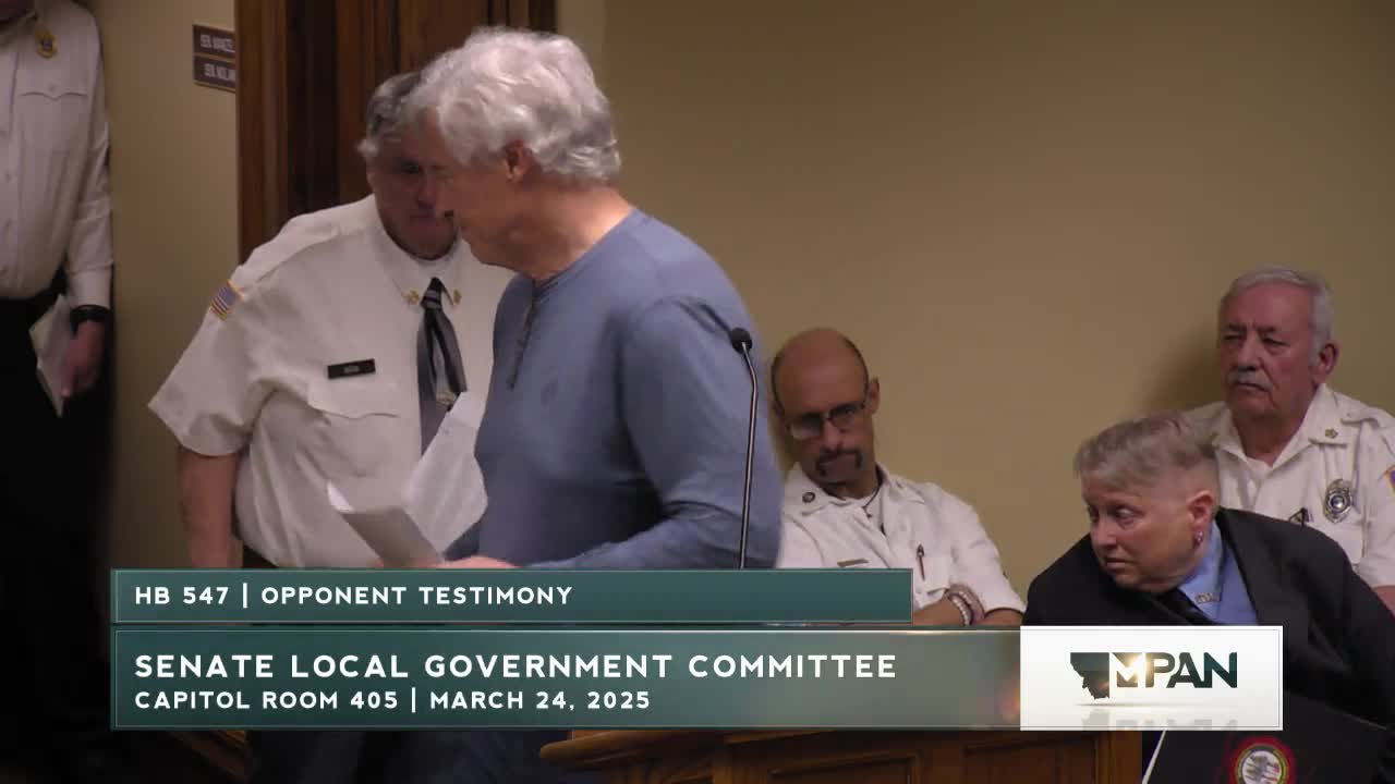 Senateville fire officials oppose House Bill 547 citing risks to rural fire services