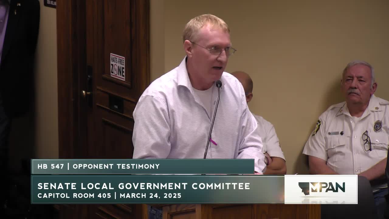 Butte fire officials unite against Senate Bill 547 citing lack of transparency