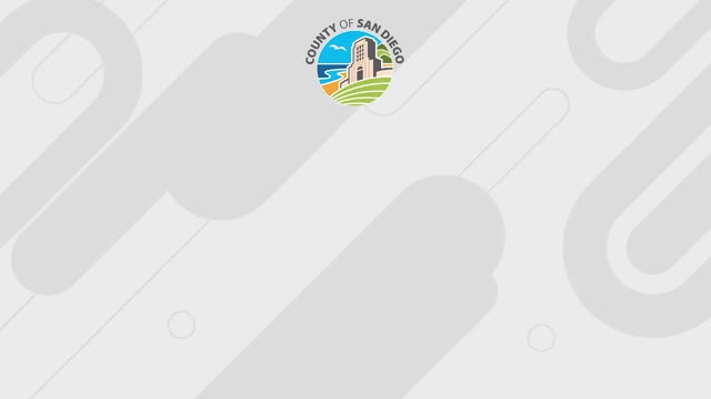 San Diego County announces budget informational open house