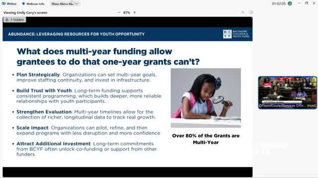 BCYF invests $32M to empower Baltimore's youth through nonprofit capacity building