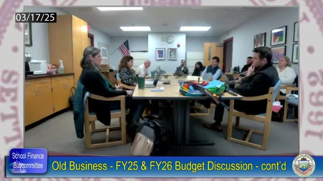 Town debates school budget with proposed $1.5M funding structure for override