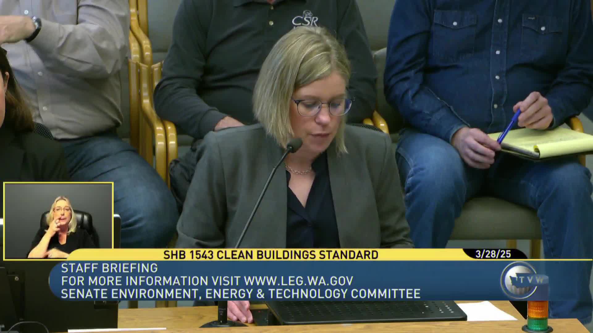 Senator Shoemake advances multiple bills on energy standards and disaster cost recovery