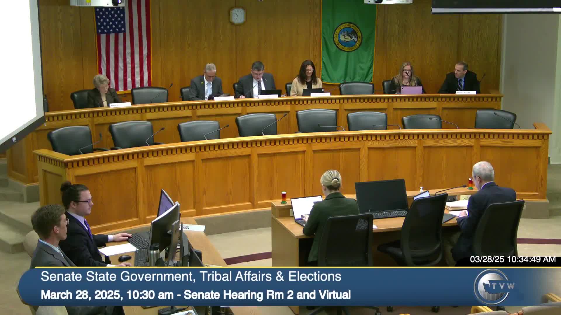 Senate Committee Advances Nine Bills Including Veteran Support and Public Works Contracts