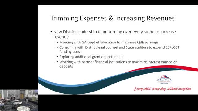 Catoosa County discusses education funding challenges and property tax disparities