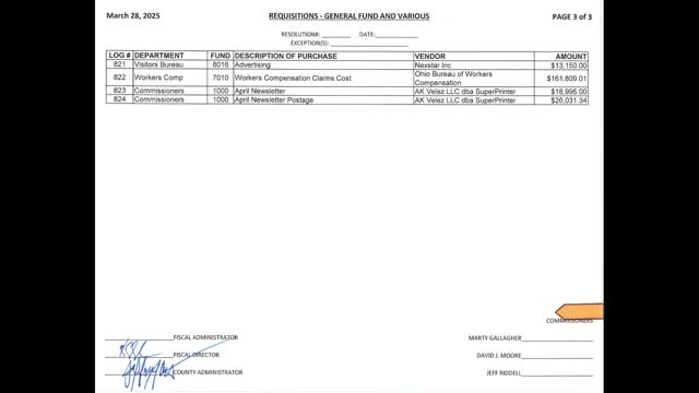 Votes at a glance: Lorain County commissioners approve contracts, grants and program updates
