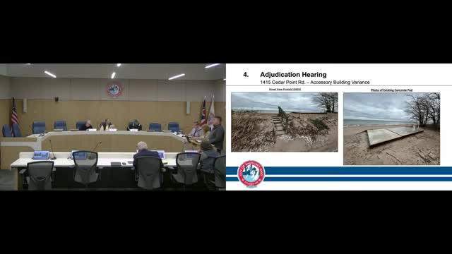 Board approves variance for new cabana construction despite previous applications