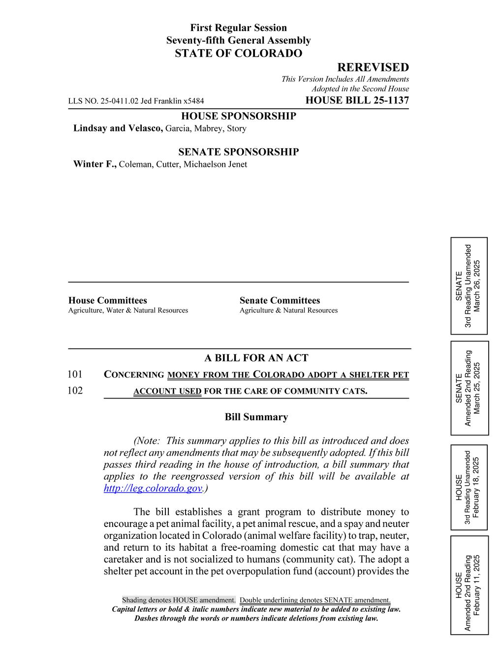 Colorado Board mandates transparency and funding allocation for pet overpopulation grants