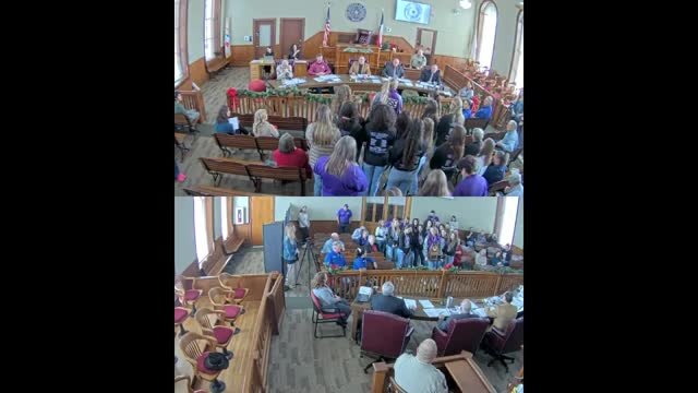 Commissioners declare November 22 as Lady Bridal Volleyball Day in Wilson County