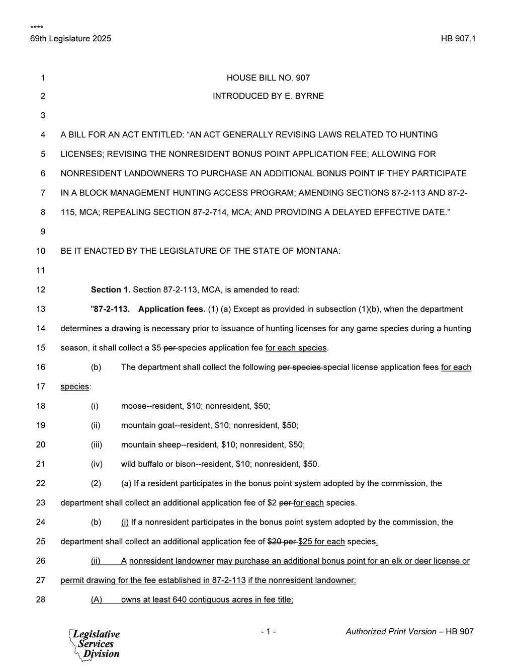 Montana Legislature approves new preference point system for nonresident hunting licenses