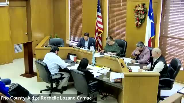 Frio County approves waterline permit subject to boring requirement to protect new roads