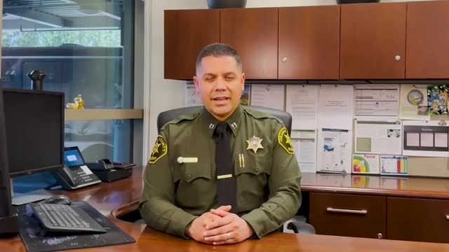 Captain Flores emphasizes traffic and pedestrian safety in Laguna Niguel message