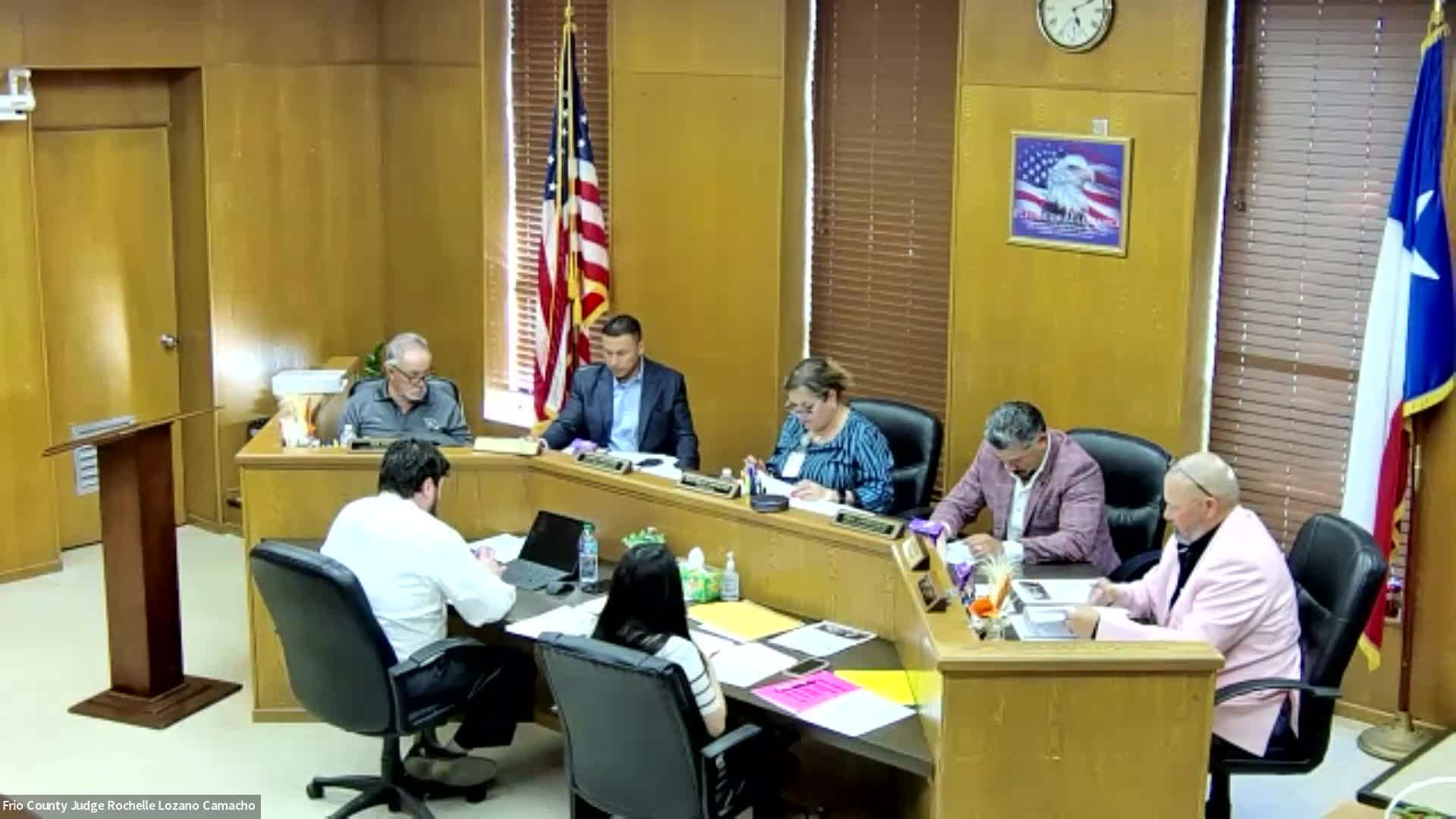 Frio County Commissioners approve key payments for modular office and security upgrades