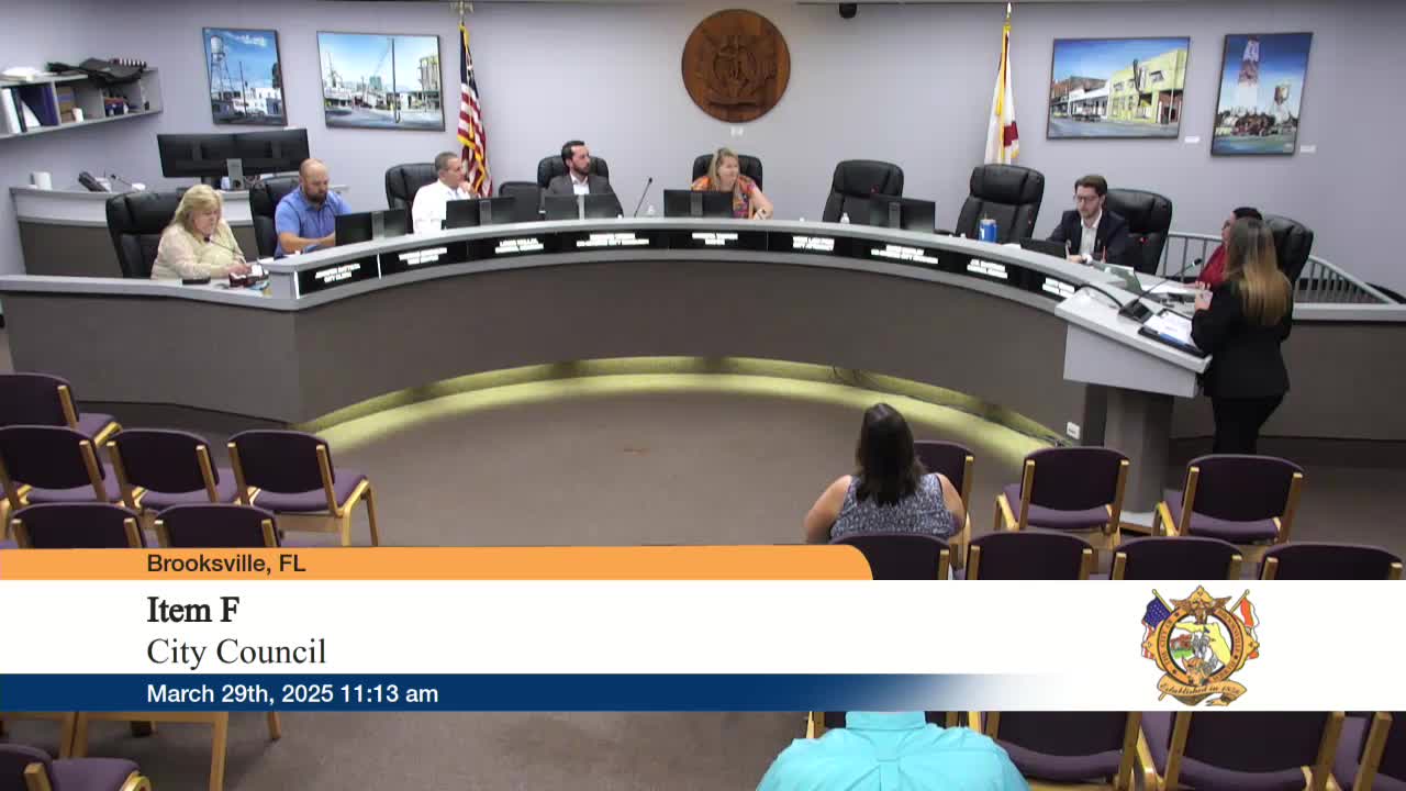 Brooksville candidates interviewed as council prepares for city manager selection
