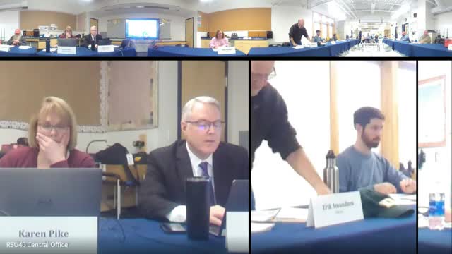 RSU 40 reviews $6 million campus energy package including biomass plant and septic replacement