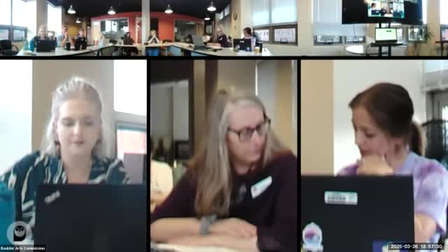 Boulder Arts Week planning includes interactive feedback initiative and public art integration