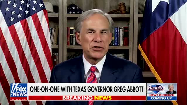 Unidentified speaker credits "President Trump" with securing border, criticizes Joe Biden's handling at Eagle Pass