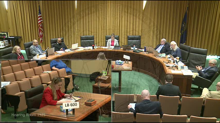 NDOT-backed LB600 would allow work‑zone speed cameras, variable speed limits and expanded move‑over authority