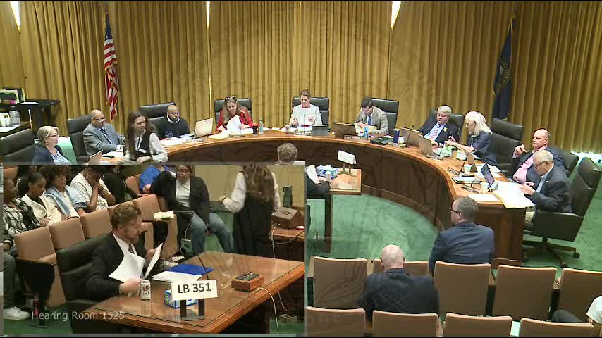 Panel debates LB351: proponents urge flexibility for Lincoln Regional Center; counties say mandated bed percentages improved waits