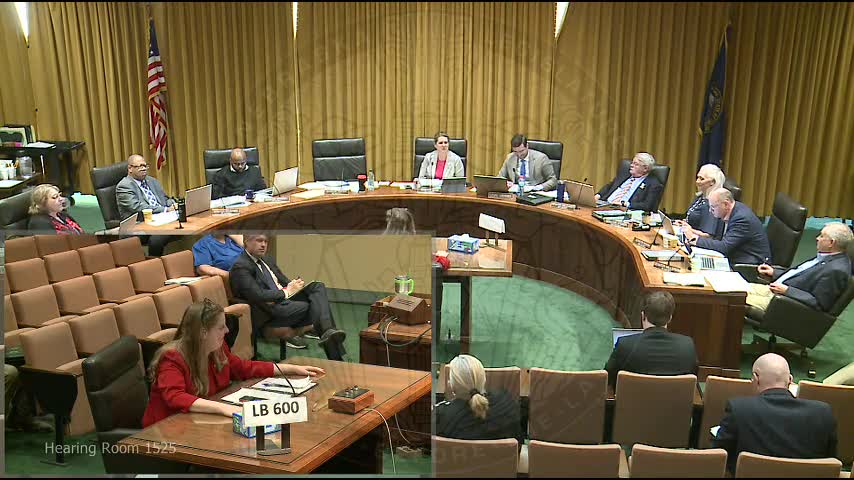 Senator Stohr leads final hearing on LB 386 in Judiciary Committee session