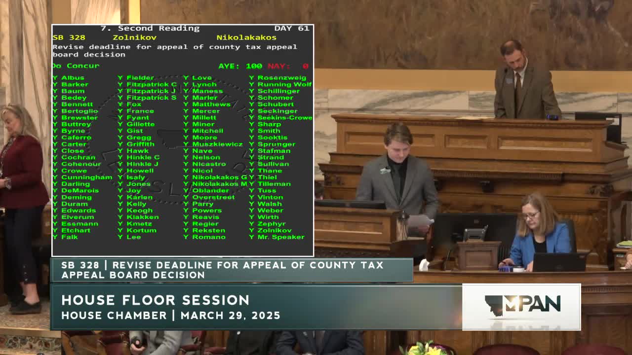 Votes at a glance: House floor action March 31 — bills concurred or passed on second/third readings