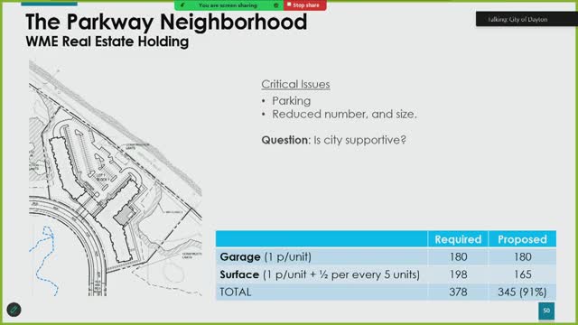 Dayton Planning Commission approves wider parking stalls and outdoor EV charging stations