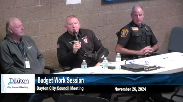 Dayton Fire Chief outlines staffing and budget plans to City Council