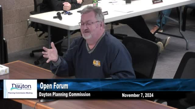 Residents express traffic concerns and drainage issues at Dayton City Council meeting