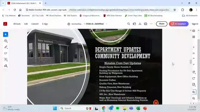 City approves new building projects including 54-unit apartment and Scooter's Coffee