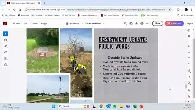 New Prague approves industrial lot sale and secures $1.5M in grants for city projects