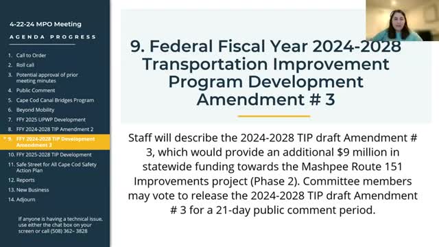 Cape Cod MPO proposes $19M amendment for Route 151 and Veil Trail projects