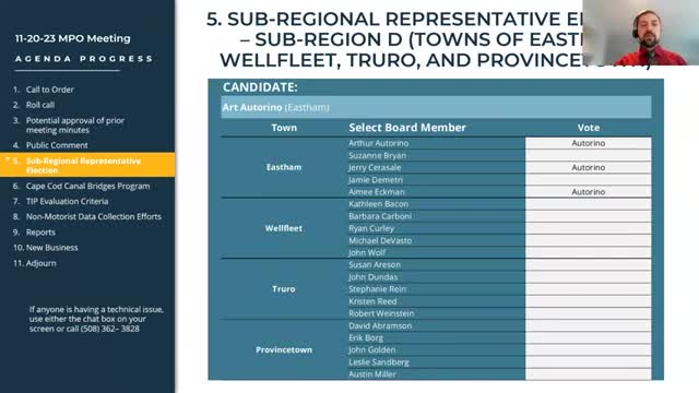 Cape Cod MPO prepares for new members and upcoming Bridge Infrastructure grant deadline