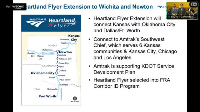 Amtrak collaborates with Kansas DOT to enhance Heartland Flyer service development
