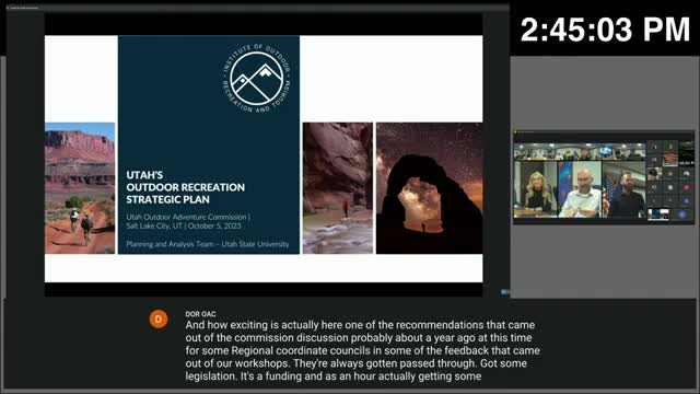 Outdoor Recreation Commission unveils comprehensive strategic plan after 18 months of stakeholder input